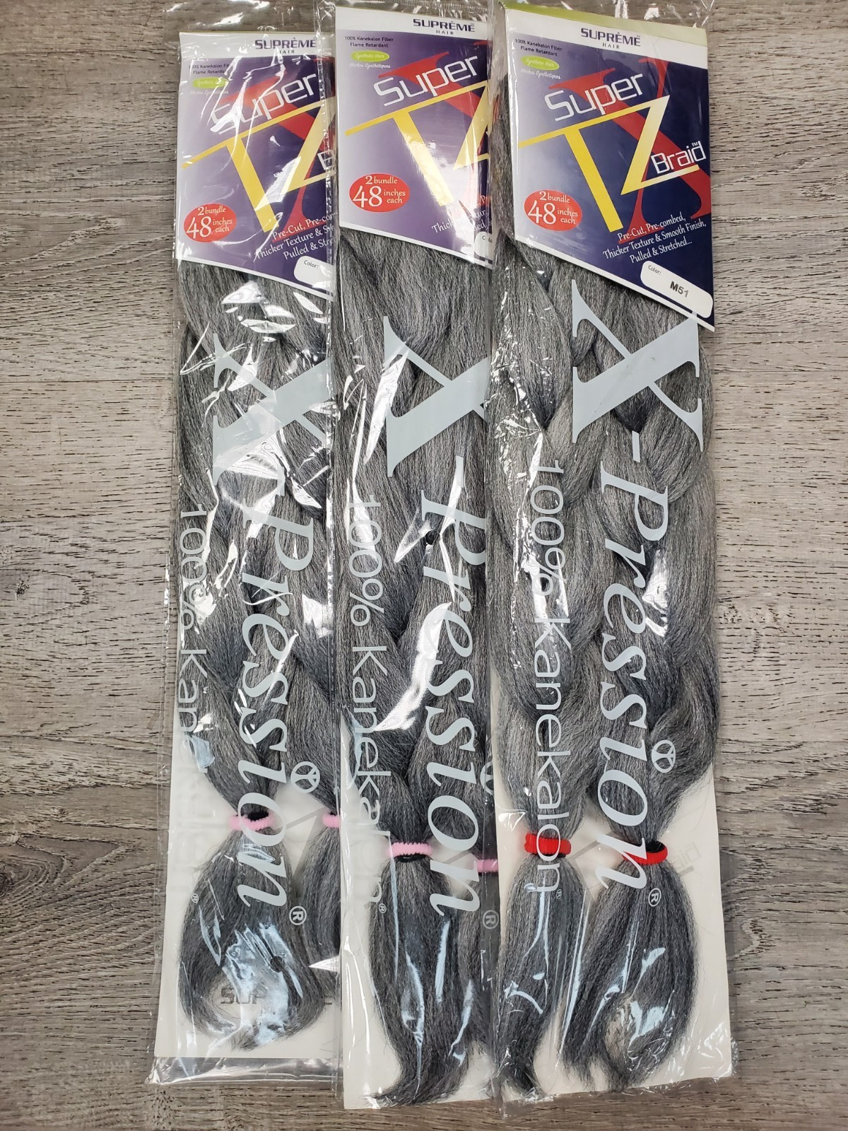 Supreme Super X TZ 2 Bundle 48” Synthetic Hair 100% Kanekalon [PACK OF 3]