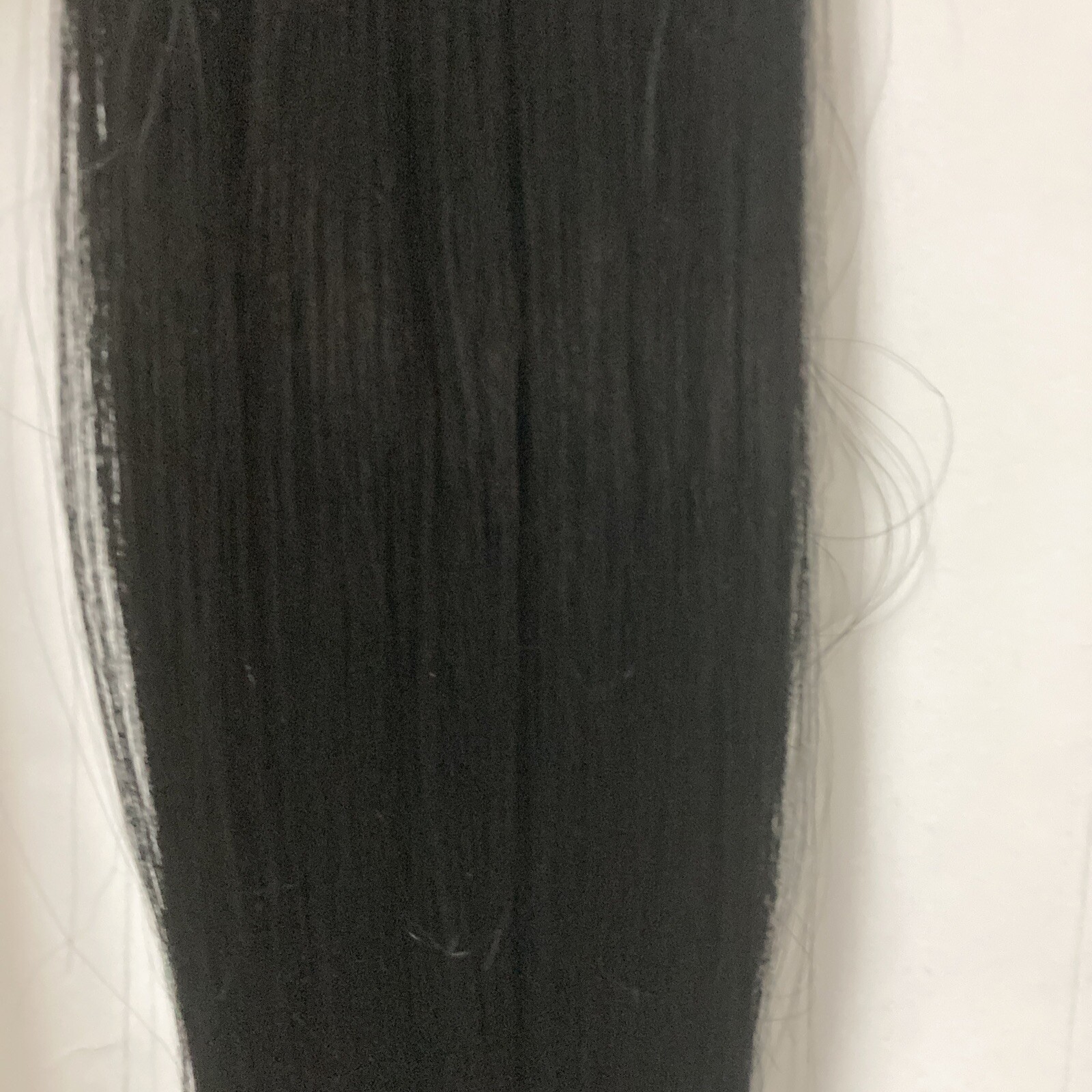 1 Pack 10″ Human Hair quality Extensions Straight Yaki Tangle free Color #2