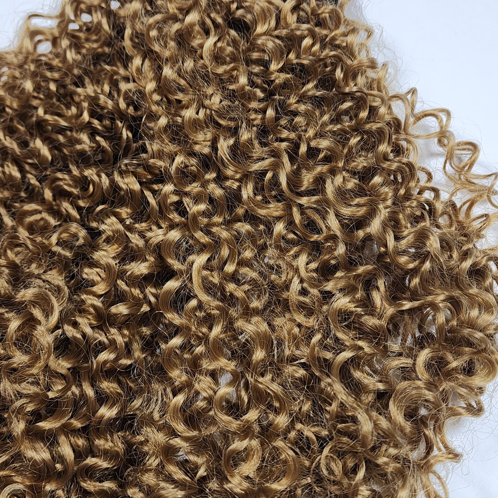 BHF 26″ Kinky Curly Clip-In Hair Extensions, Japanese Heat-Resistant T1B/27