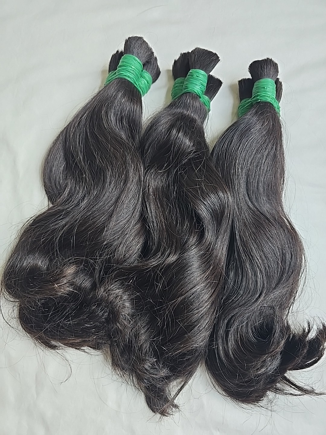 100% RAW | 18” | Unwefted (Bulk) | EXTRA Full | Double-Drawn Hair