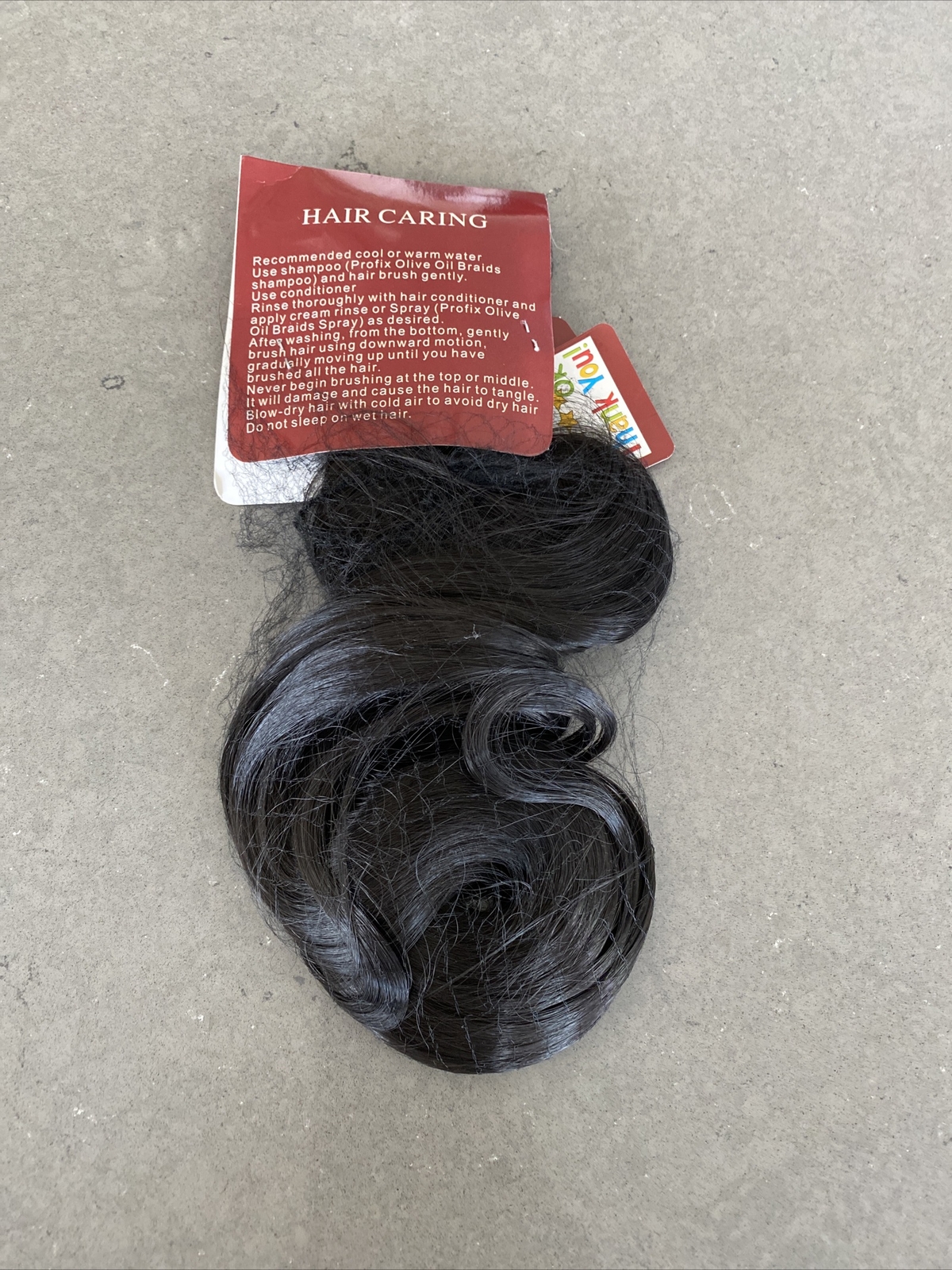 Florita 29” BLACK Curly 3/4 Full Head 5 Clip Clip-In Hair Extension | New