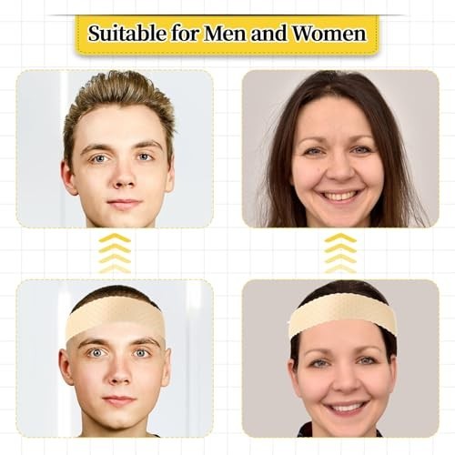 3 PCS Wig Grip Band, Adjustable Silicone Wig Headband, Non Slip Wig Bands Elasti