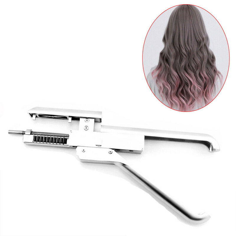 6D Extension Machine Salon Fusion Tool Connector Human Hair Extension Kit Set