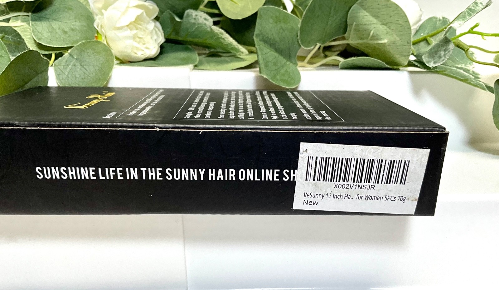 Ve Sunny Clip in Hair Extensions Real Human Hair 12inch Blonde 60A# 5 Pcs/70g