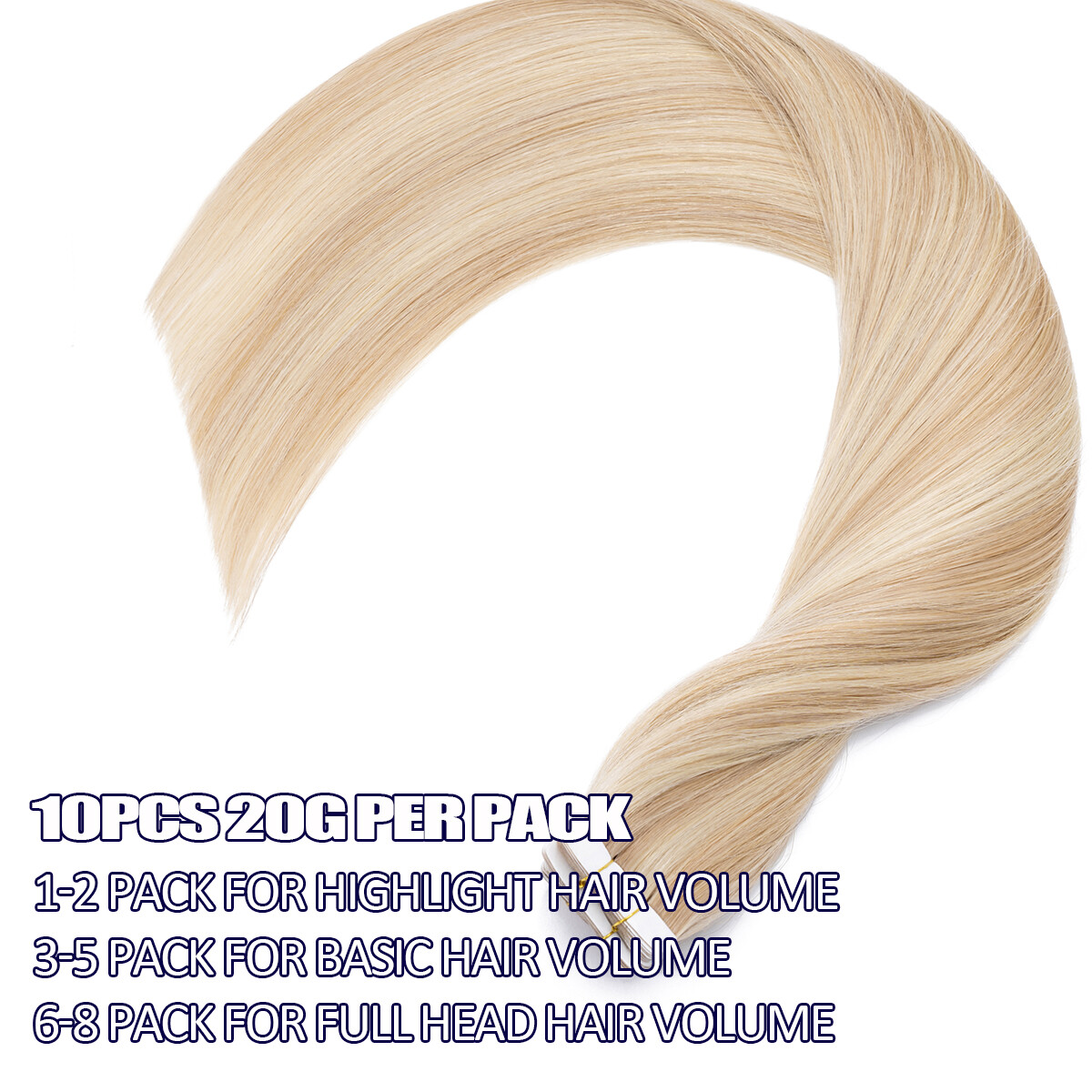 CLEARANCE Tape In Remy Human Hair Extensions Skin Weft Full Head Ombre Invisible