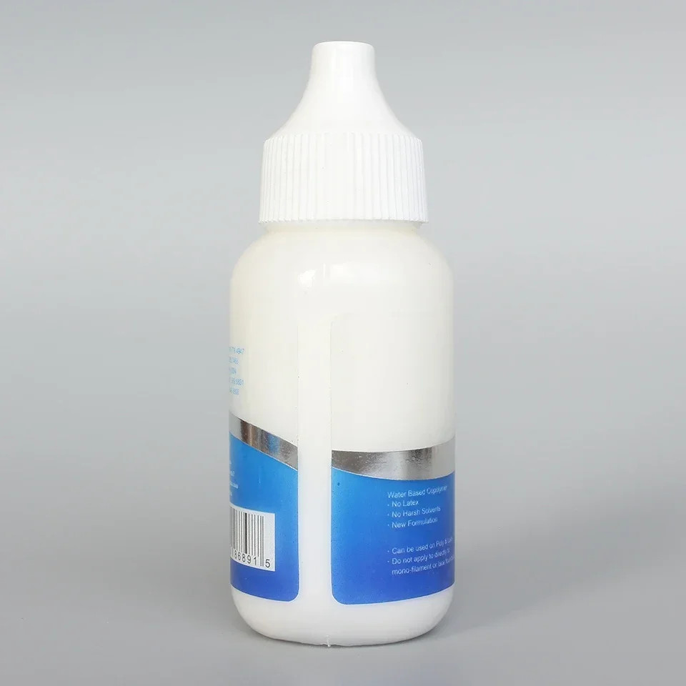 1.3Oz 38Ml Wig Glue Waterproof Lace Glue Strong Hold White Color Cold Front Lace