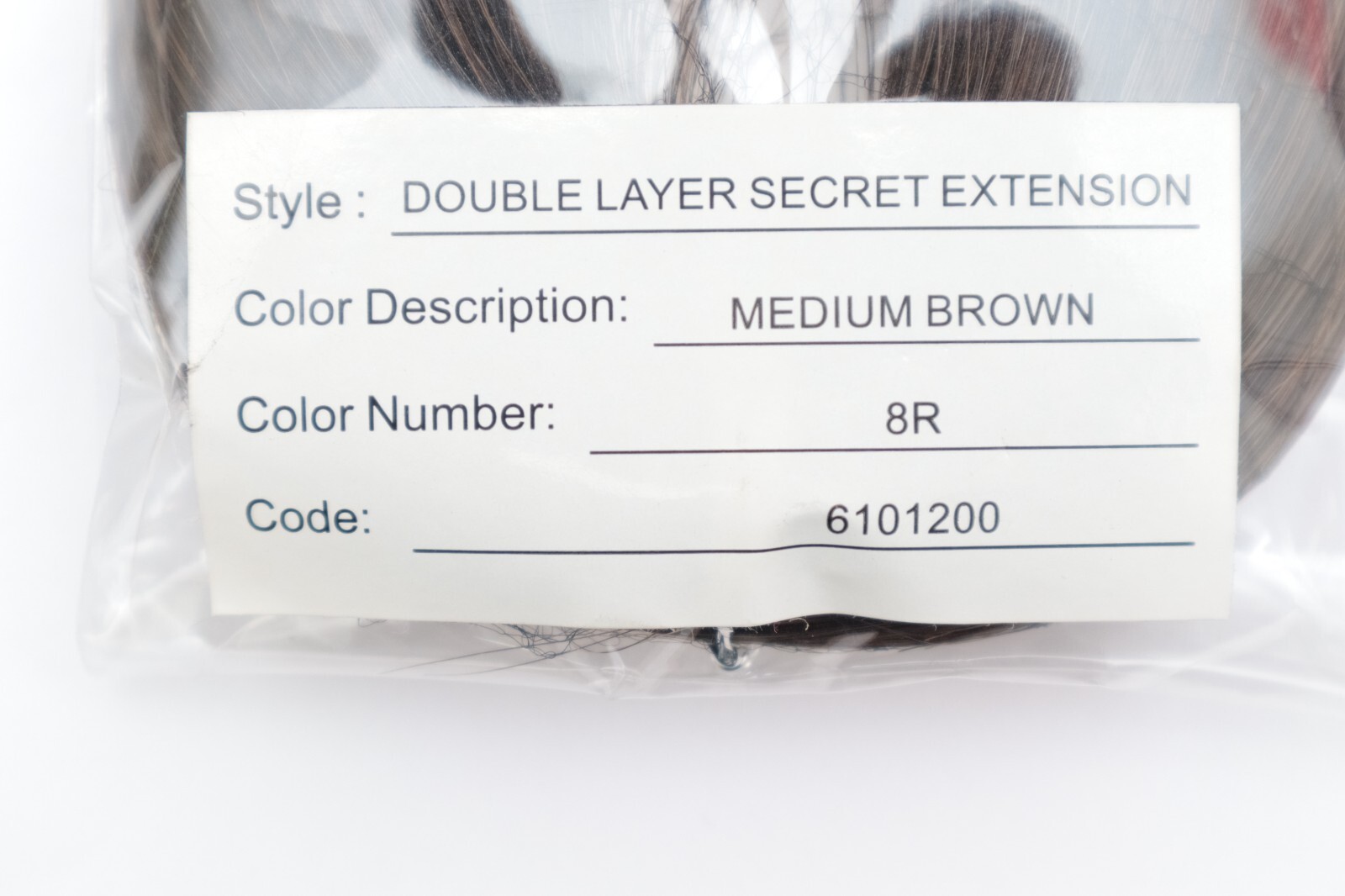 Medium Brown 8R 6101200 Daisy Fuentes Double Layer Secret Extension Headband