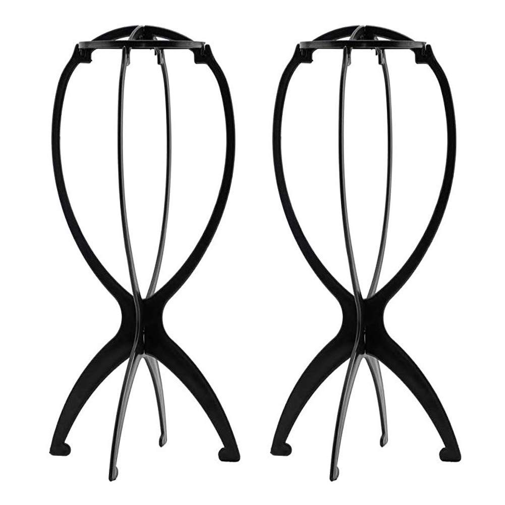 Plastic Wig Stand Hat Display Mannequin Head Stand for Styling Drying Display