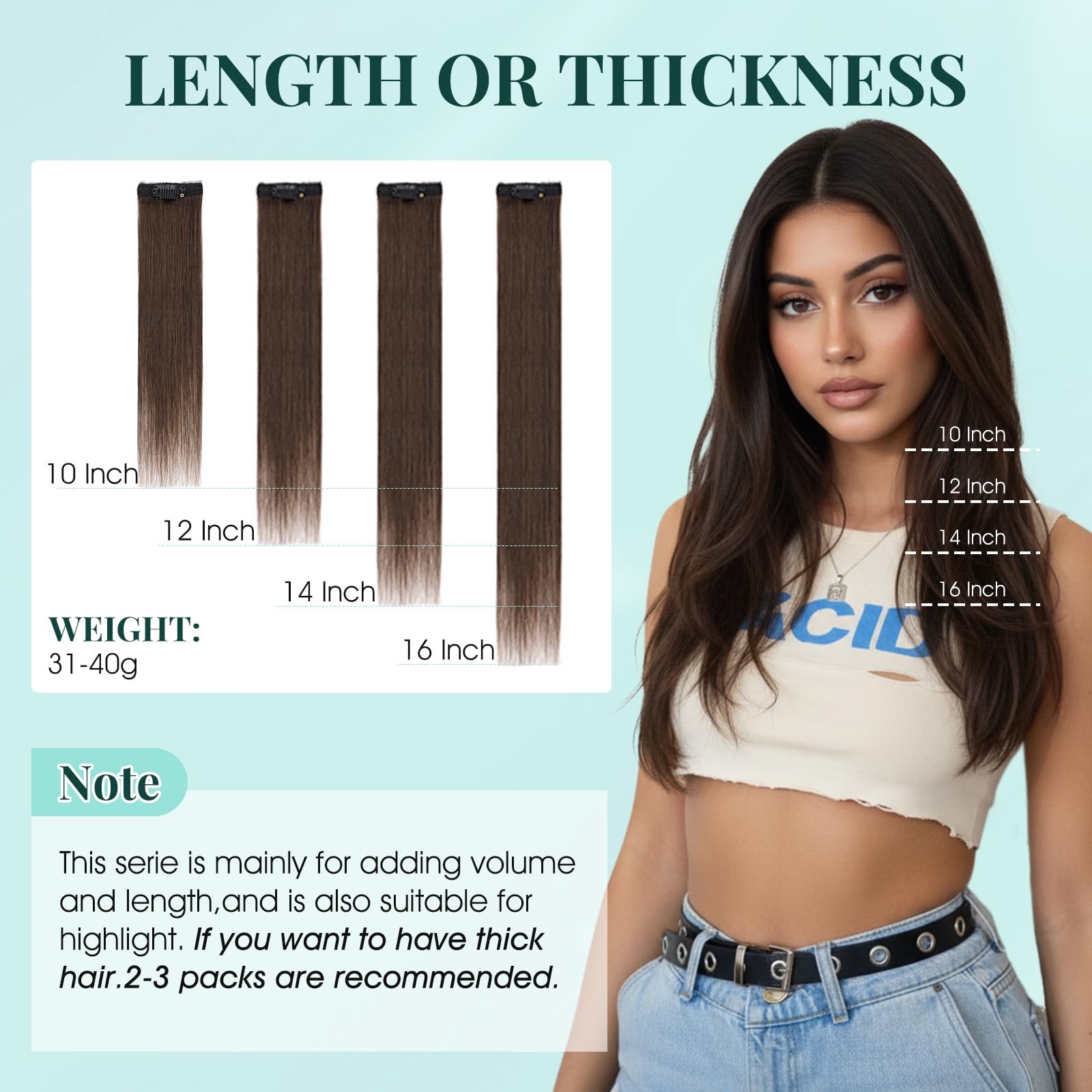 Benehair 6 Pcs Clip In Short Hair Extensions 100 Real Human Hair For Women