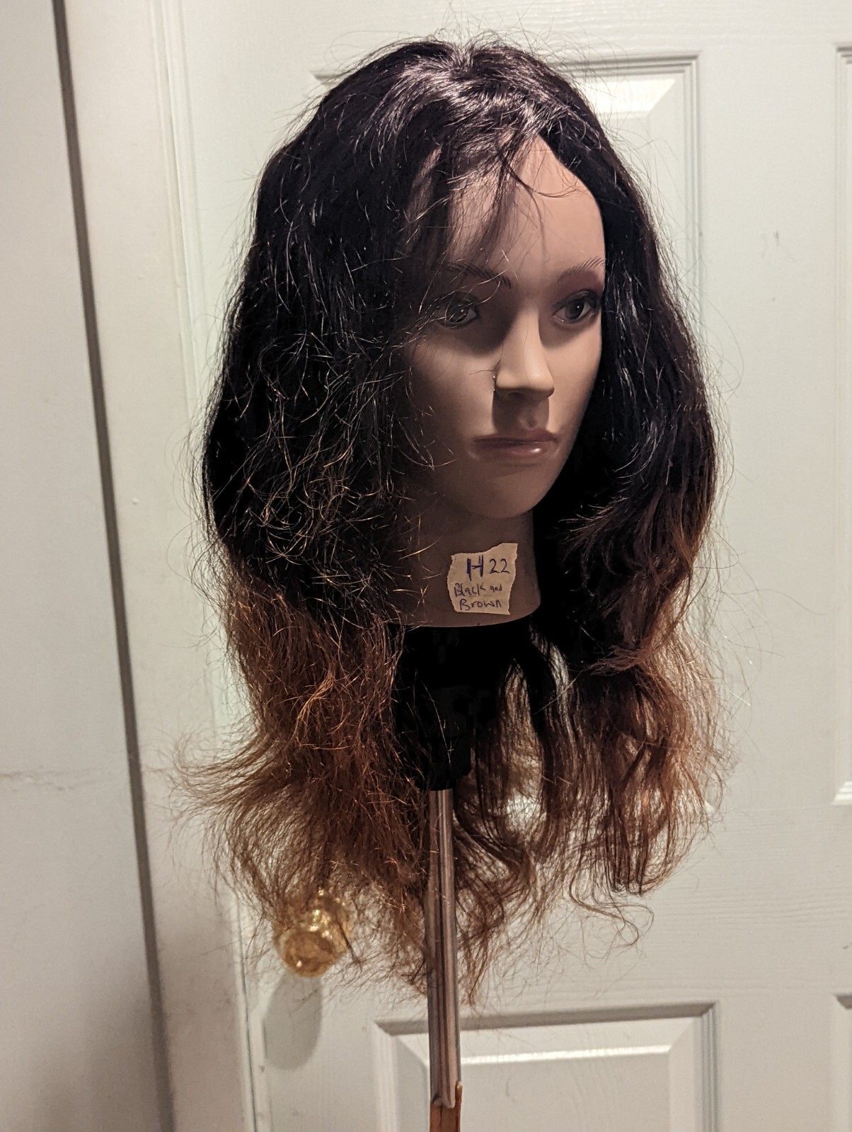 High Quality regular Top 22 to 24″ straight 100% Virgin Human Hair Lace Wig