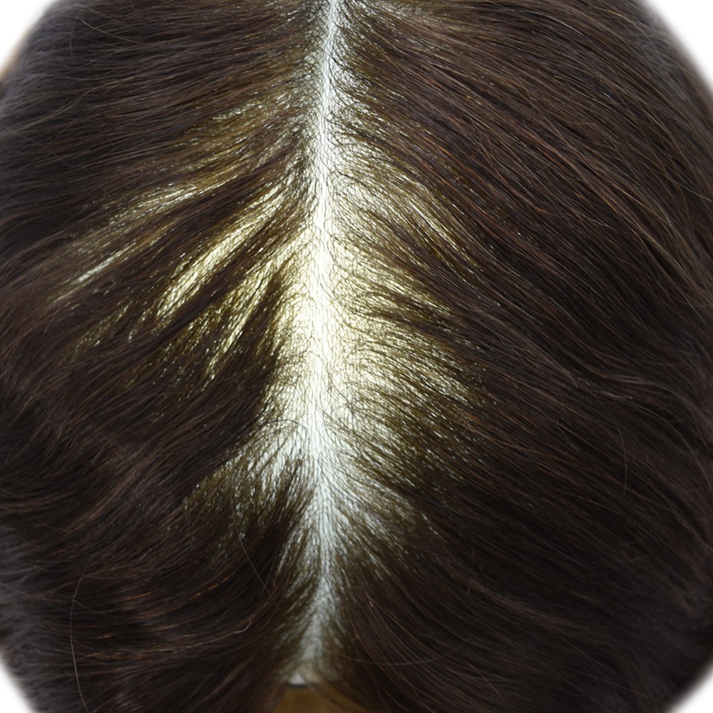 Ultra Thin Skin Mens Toupee Hairpiece Invisible Poly PU Hair Replacement Systems