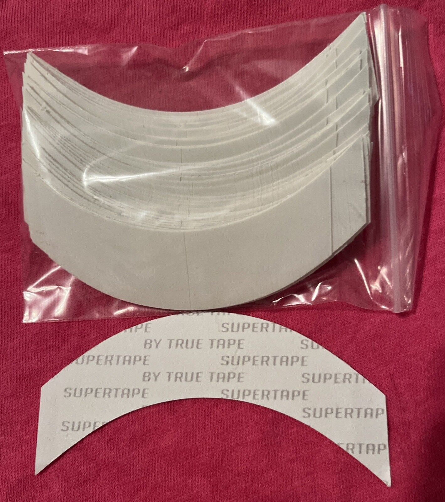 Supertape”CC” Contour Double Sided Tape 36 Pieces ~Lace Wigs,Toupee,Hairpiece.