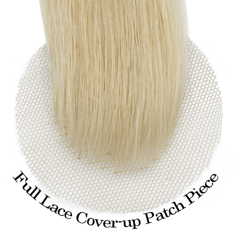 Thin Skin Bald Spot Hair Patch Natural Human Hair Replacement Unit For Hairline