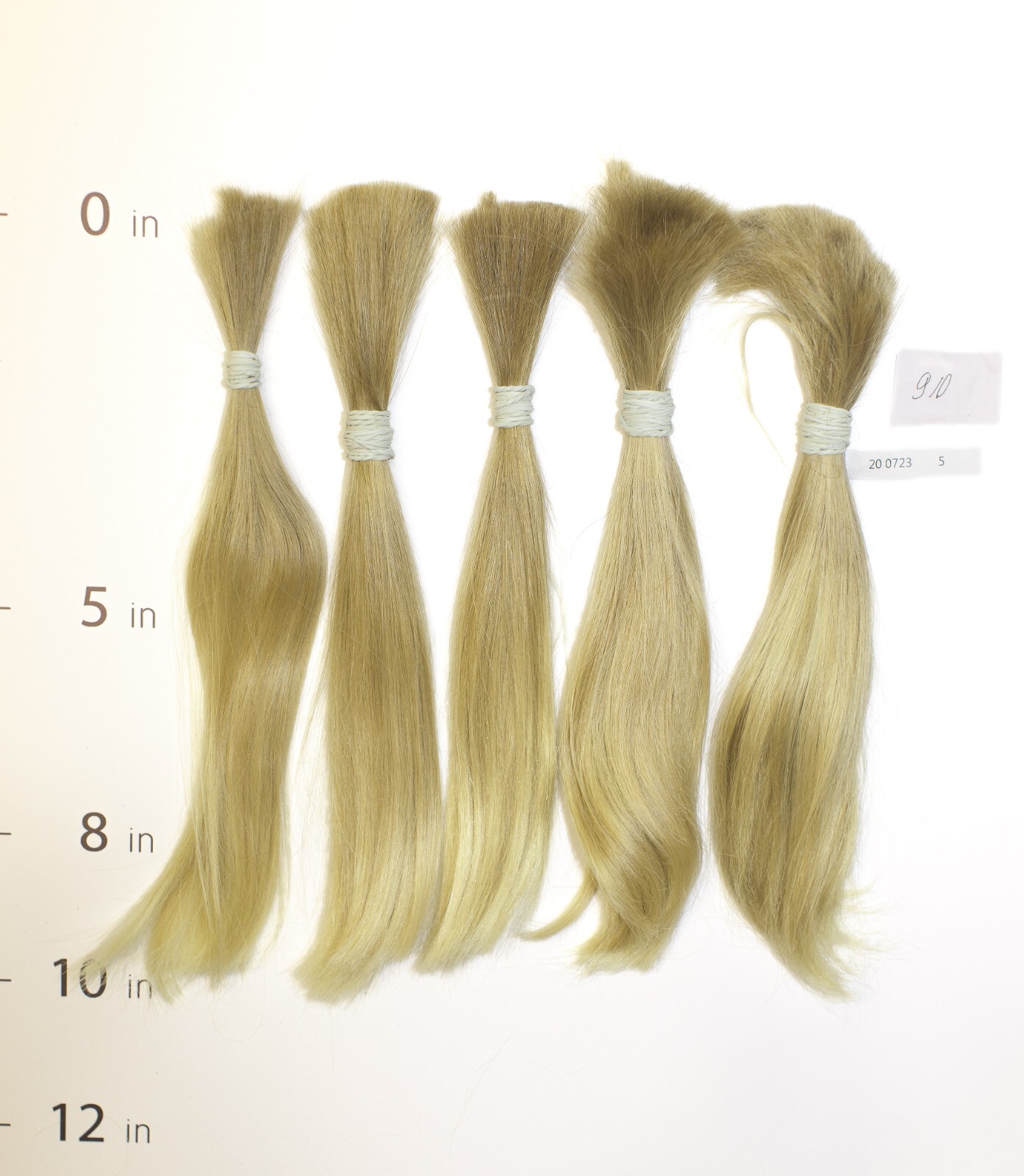 European hair, cut hair, raw hair, Very Light Blonde/Natura Pure 8”-10”,virgin