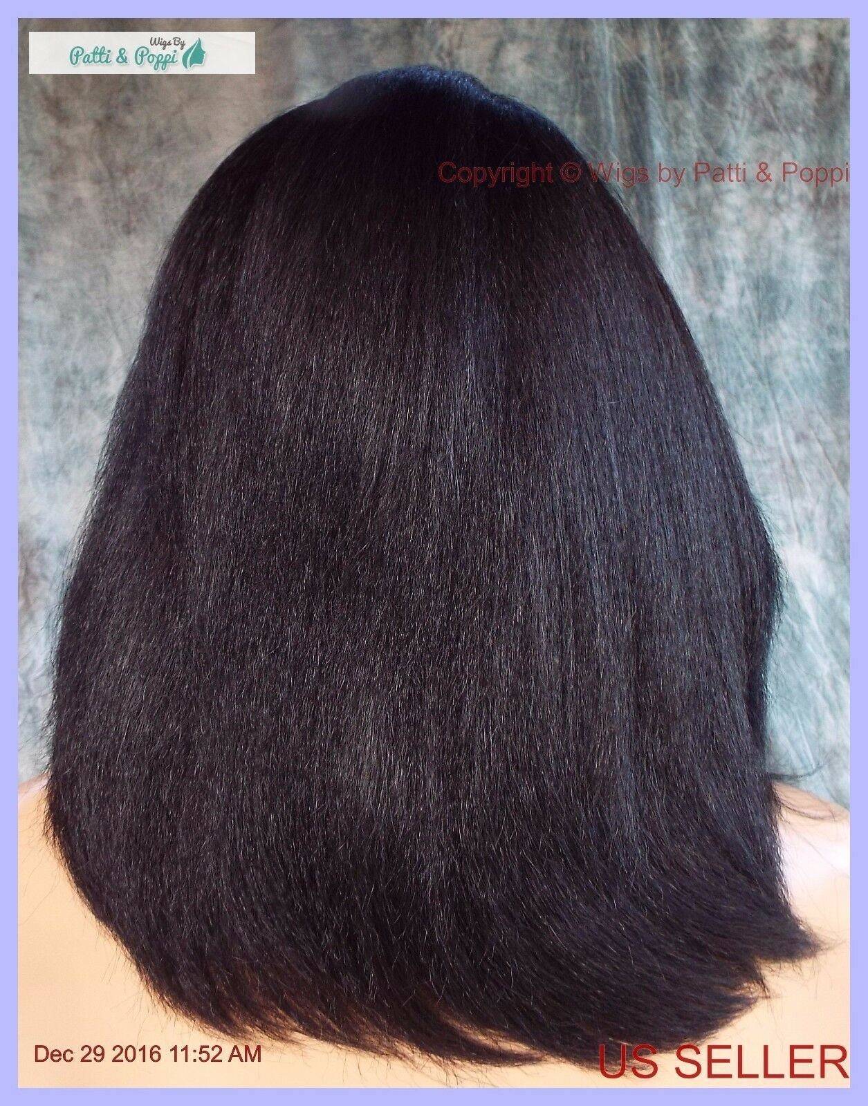 LACE FRONT LACE C PART YAKI LAYERED COLOR 1B GORGEOUS SEXY US SELL 1132