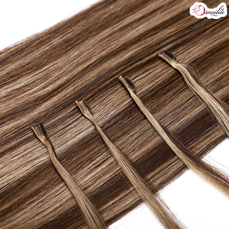 200 Pre Glue Bond U Nail Tip Straight Remy Human Hair Extensions Pre Bonded Glue