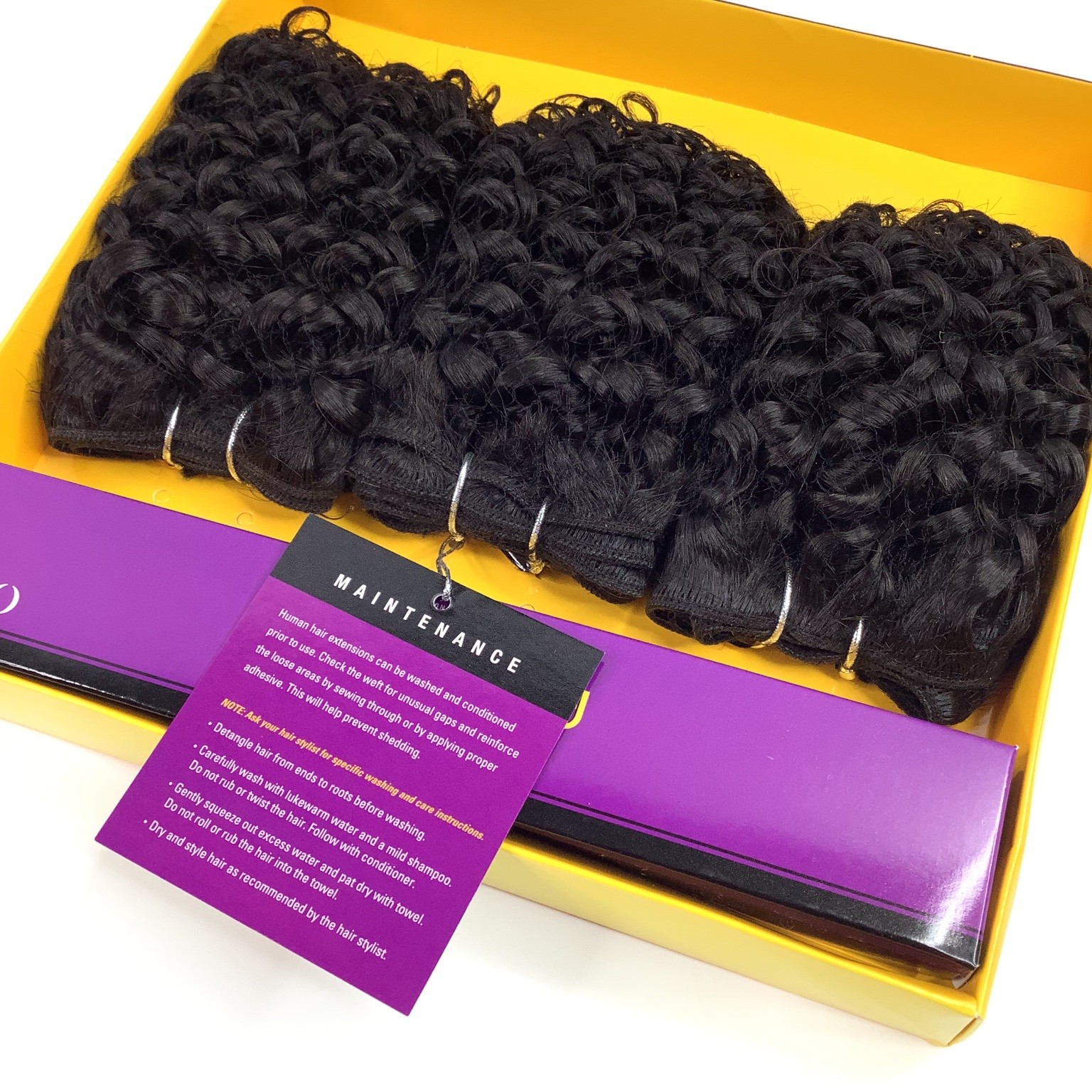 Outre Premium Purple Pack Jerry Curl Hair Extensions Color 2 3PCS