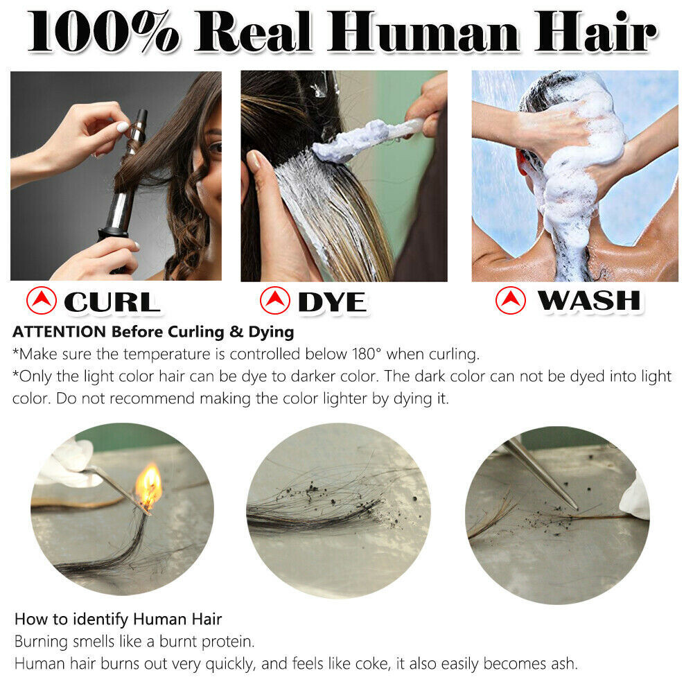 Easy Loop Micro Real Human Hair Extensions Micro Beads Link Russian Hair 16-26in