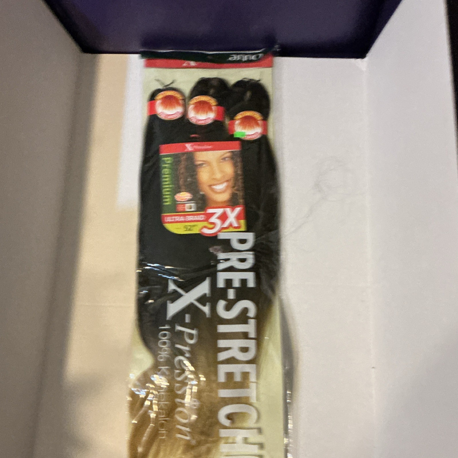 X-Pression Pre-Stretched Synthetic Braid Hair Extension 52in #2T1B/27 Straight