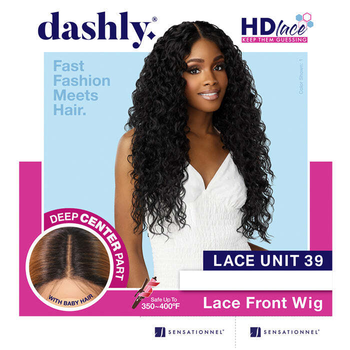 Sensationnel Dashly Synthetic 5″ Deep HD Lace Front Wig – LACE UNIT 39