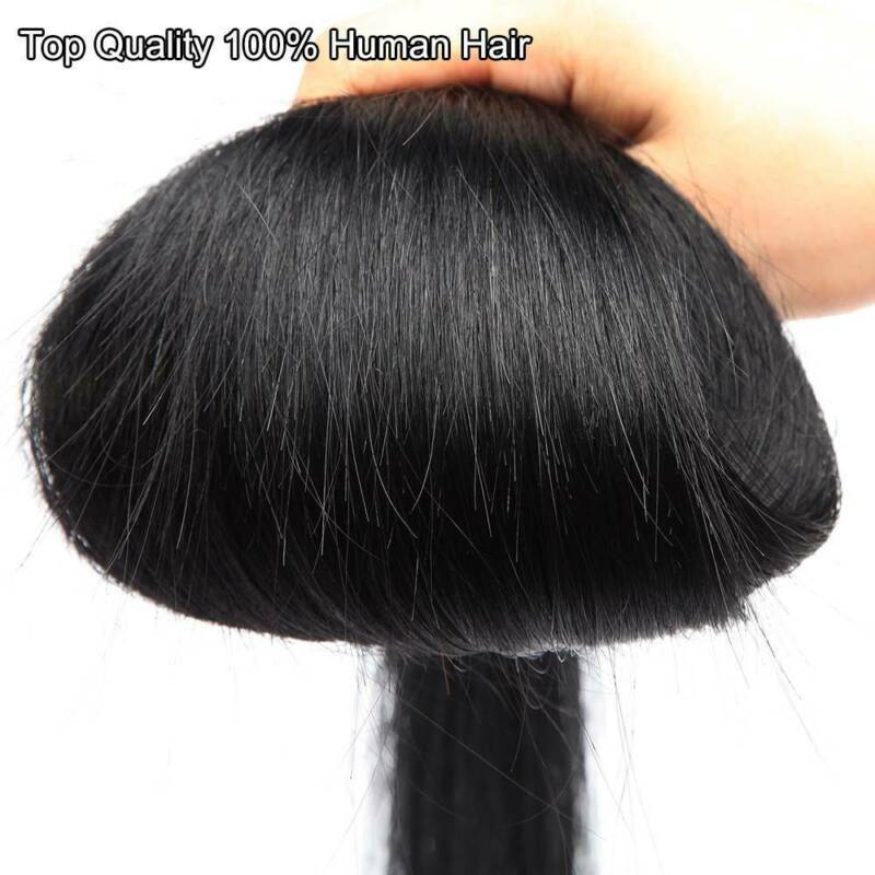 200PCS Thick 100% Remy Human Hair Extensions Nano Ring Micro Loop Beads Caramel
