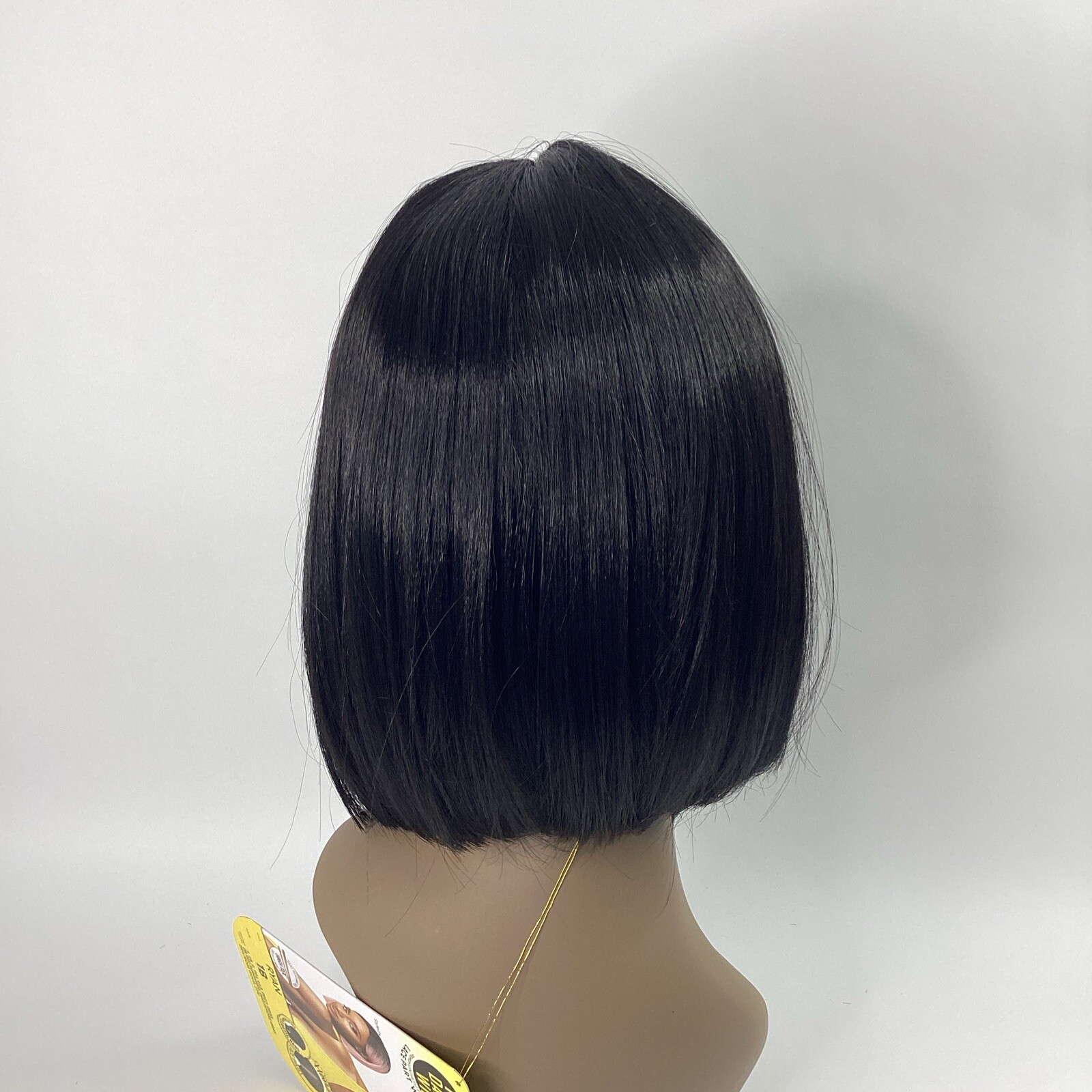Ryan Short Straight #1B Off Black Premium Synthetic Lace Part Wig