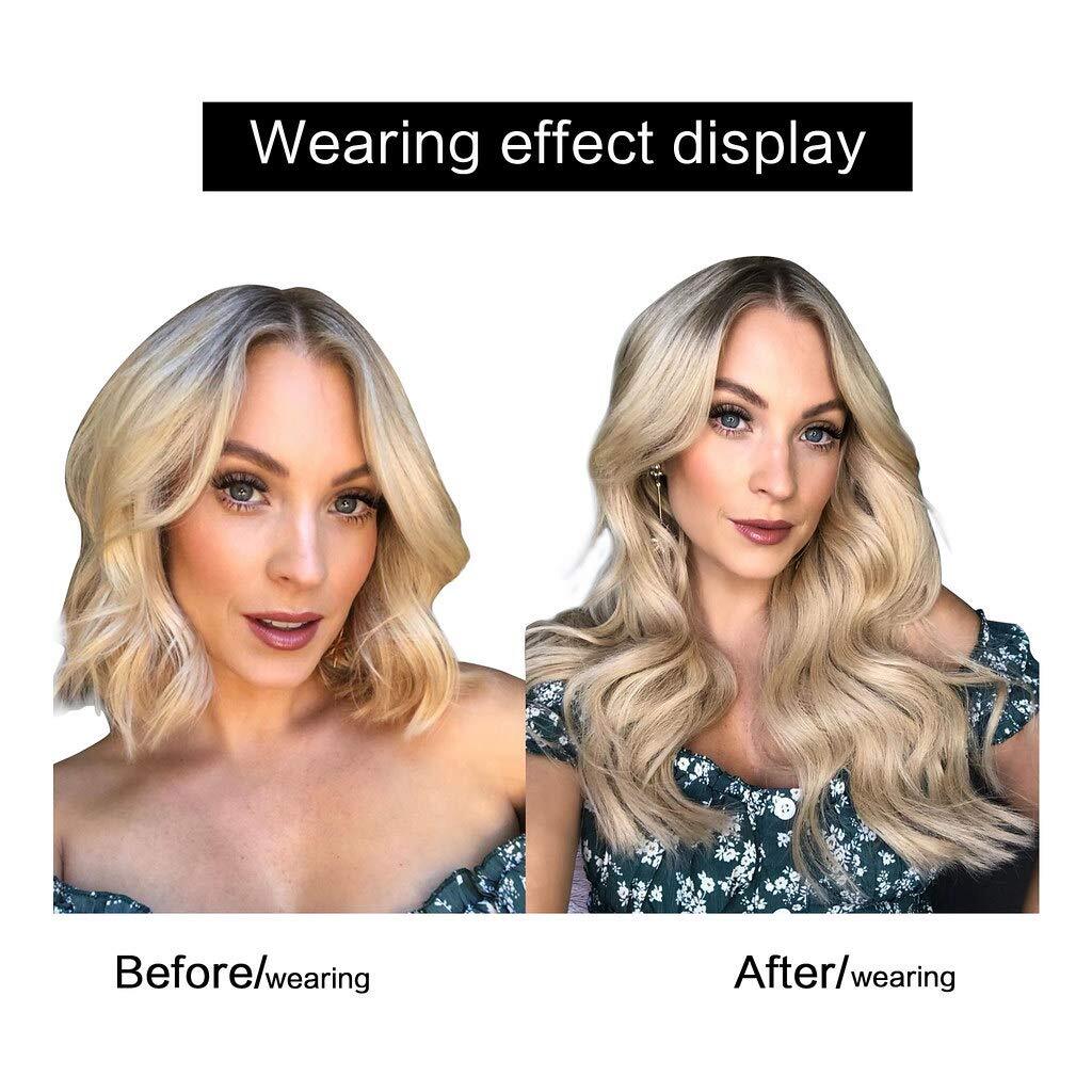 Thick Curly Wavy 100% Human Remy Halos Secret Invisible Wire Hair Extensions