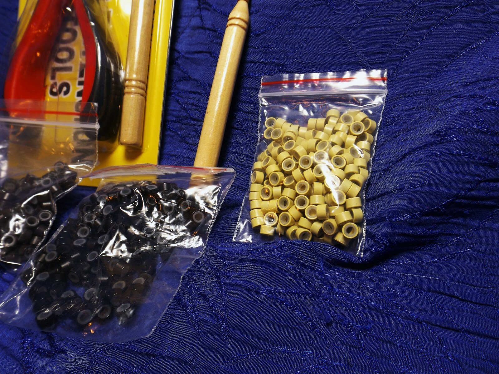Hair Extension Tools Kit – Pliers – Pulling Hook – Bead Device Tool Kits