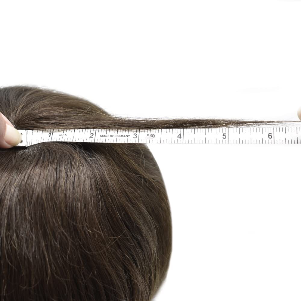 Men Replacement Hair System Full Poly Thin Skin Mens Toupee Hairpiece