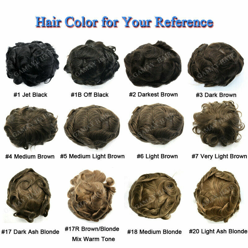 Human Hair Mens Frontal Lace Front Skin Hairpiece for Receding Hairline Natural