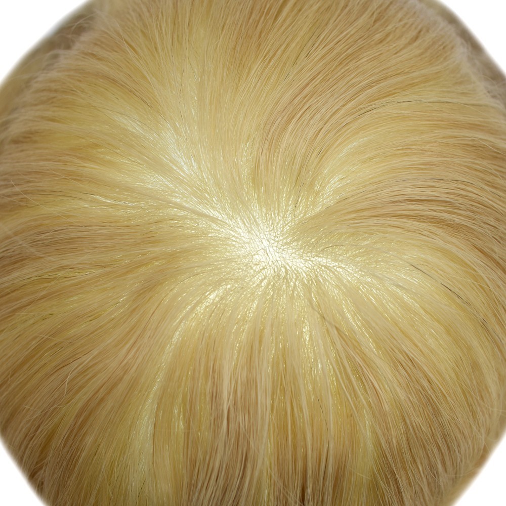 Ultra Thin Skin Mens Toupee Hairpiece Invisible Poly PU Hair Replacement Systems