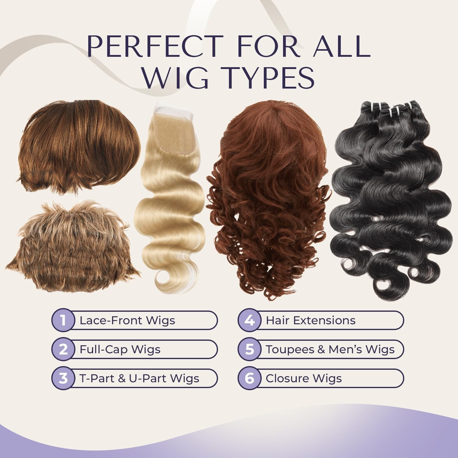 48 Pack Strong Waterproof Wig Tape Double Sided for Natural Hold