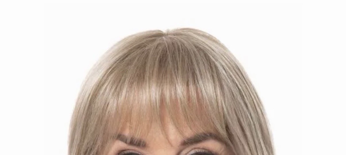 Toni Brattin Womens Clip-In Bangs Medium Brown