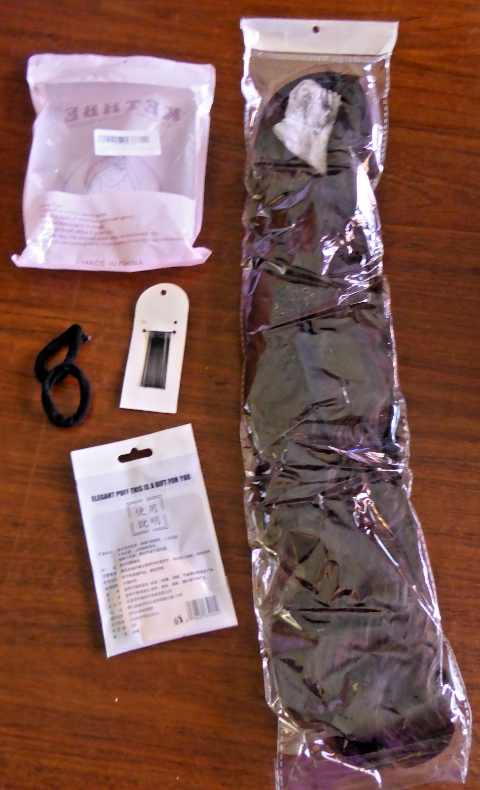 Kethbe Brunette Hair Extension 24 Inches New in Package