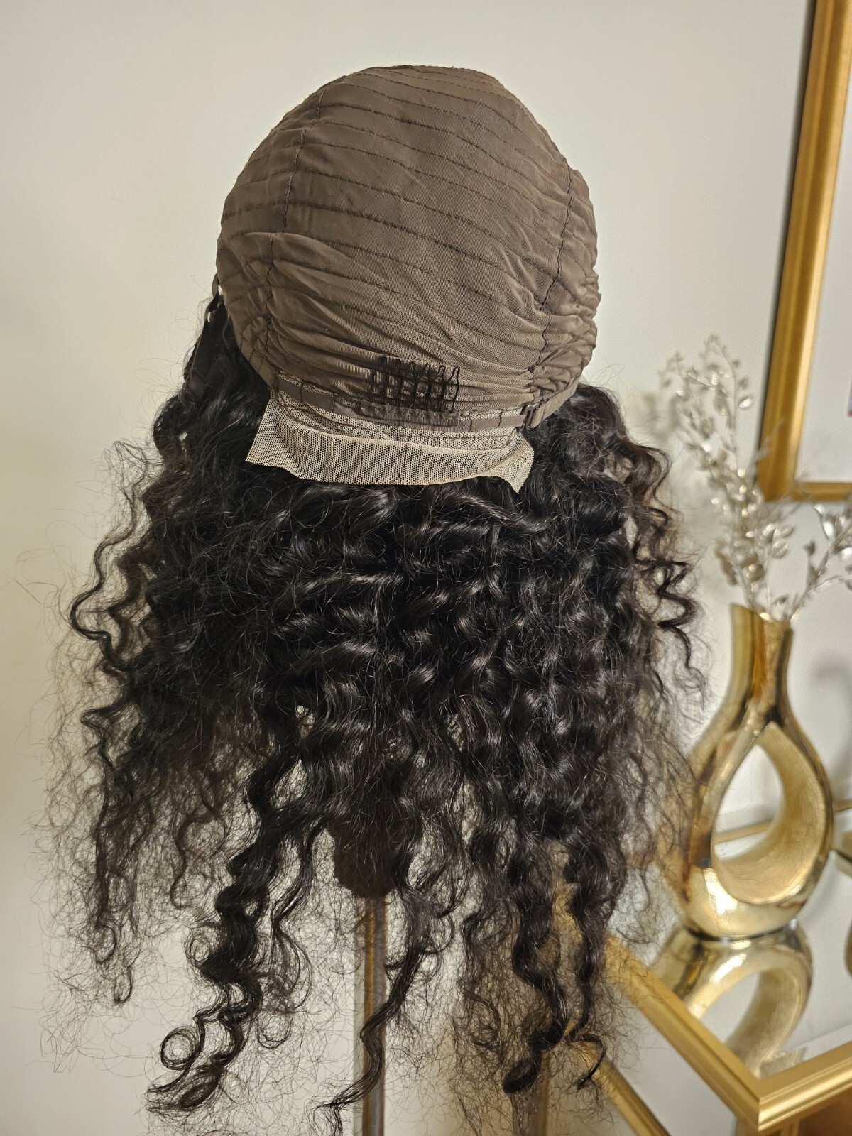 High Quality regular Top 18 to 20″ straight 100% Virgin Human Hair Lace Wig