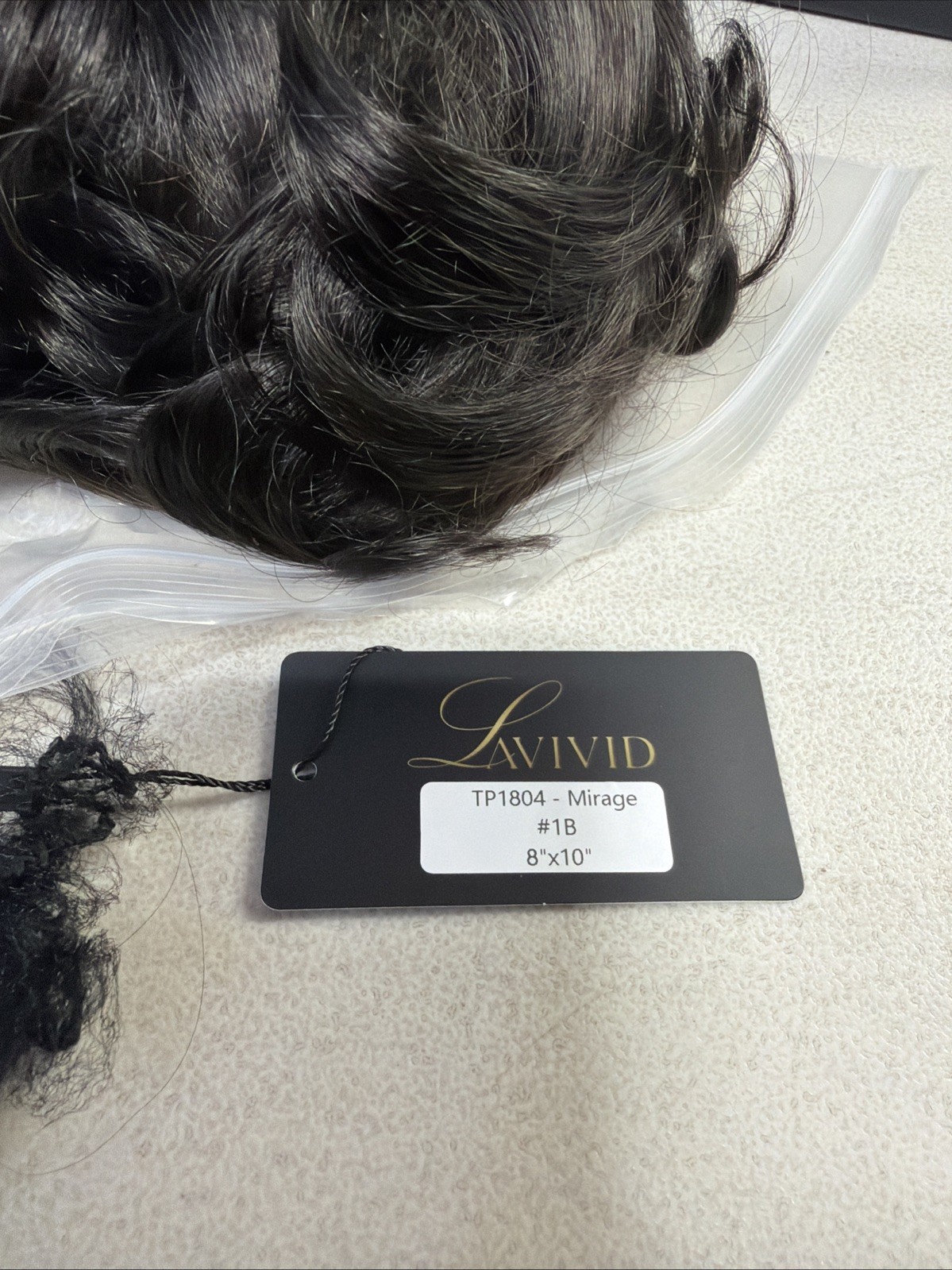 LAVIVID MIRAGE TOUPEE 8×10 #1B TP1804
