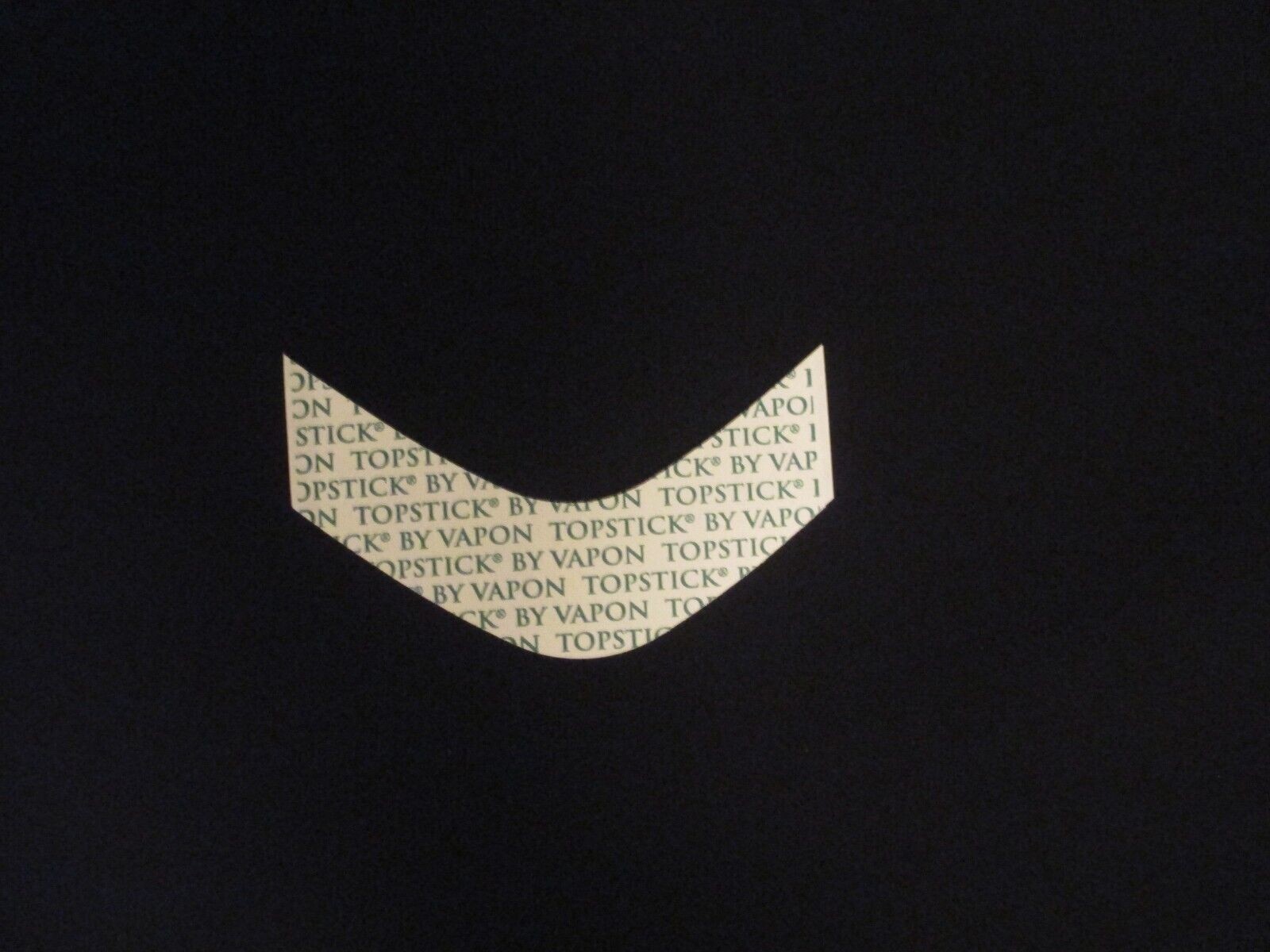 ~ Vapon Topstick Custom Cut Front “B Curve” 3″ (100 Double-Sided Strips) ~