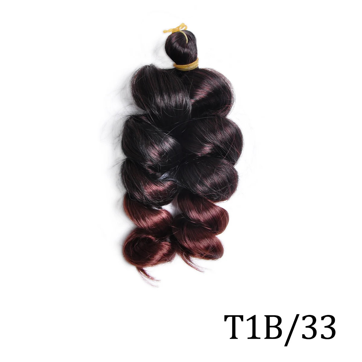12Inch French Curls Synthetic Hair Extensions Loose Deep Wave Crochet Braids