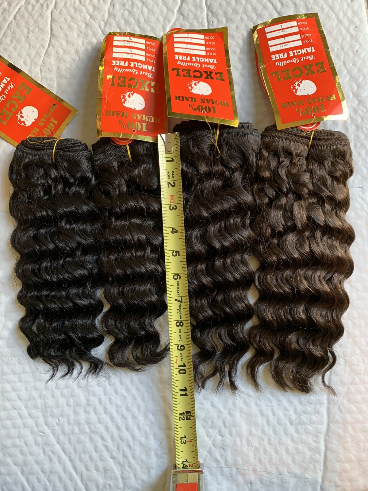 100% Human Hair for Weaving by Excel, Deep Wave Style, Feels soft and Lovely!