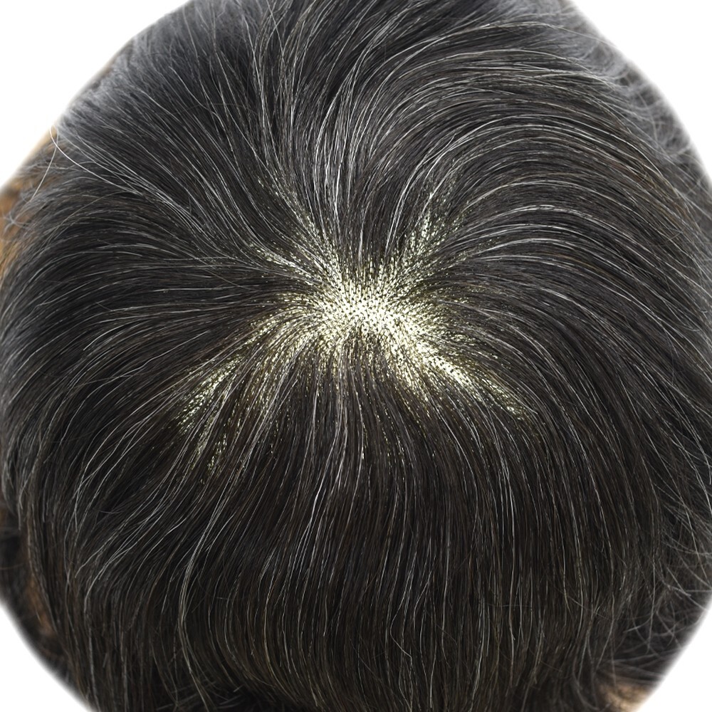 Toupee,Hair replacement,Hairpieces for men,Lace Front Fine Mono Poly Mens Wig US
