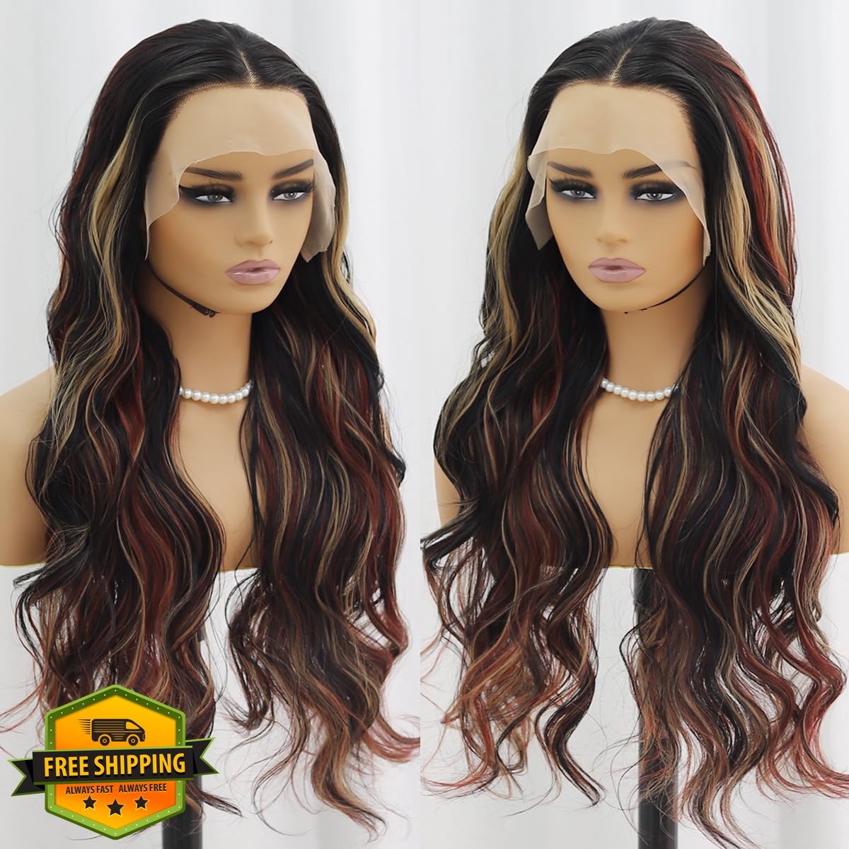 SISIFIRE HL-GB230801 Deep Body Wave Wig