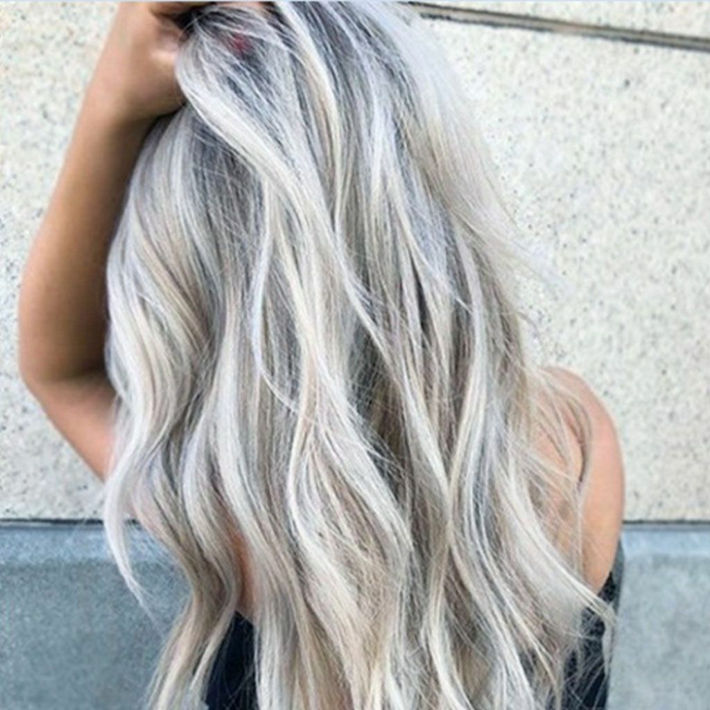 Fashion Long Curly Glueless Wigs Women Ombre Human Hair Front Charm Party Wig