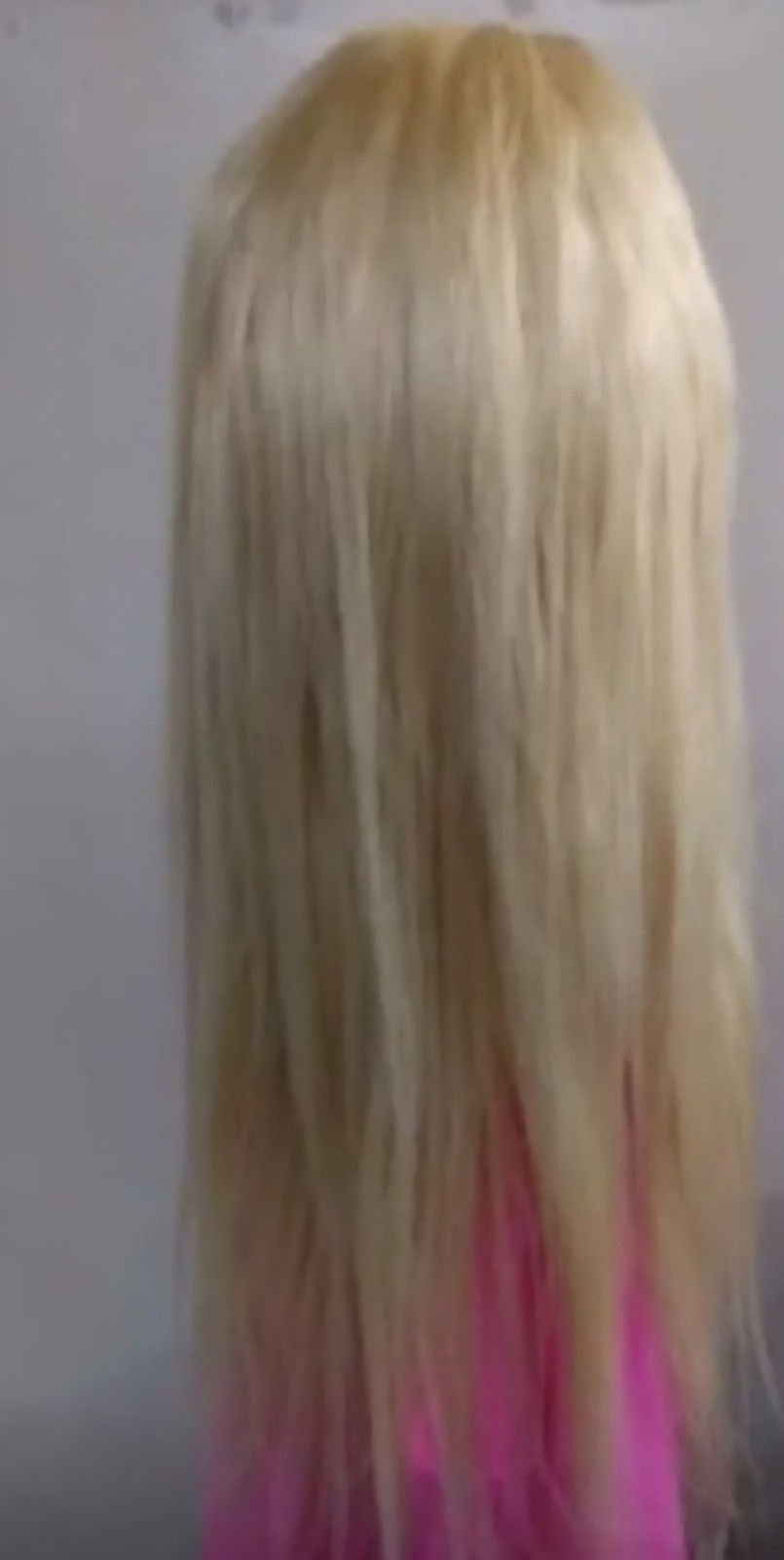 613 Brazillian 18″ Wig Medium Cap22 100%Human Hair 4×4 Lace Closure Adjustable