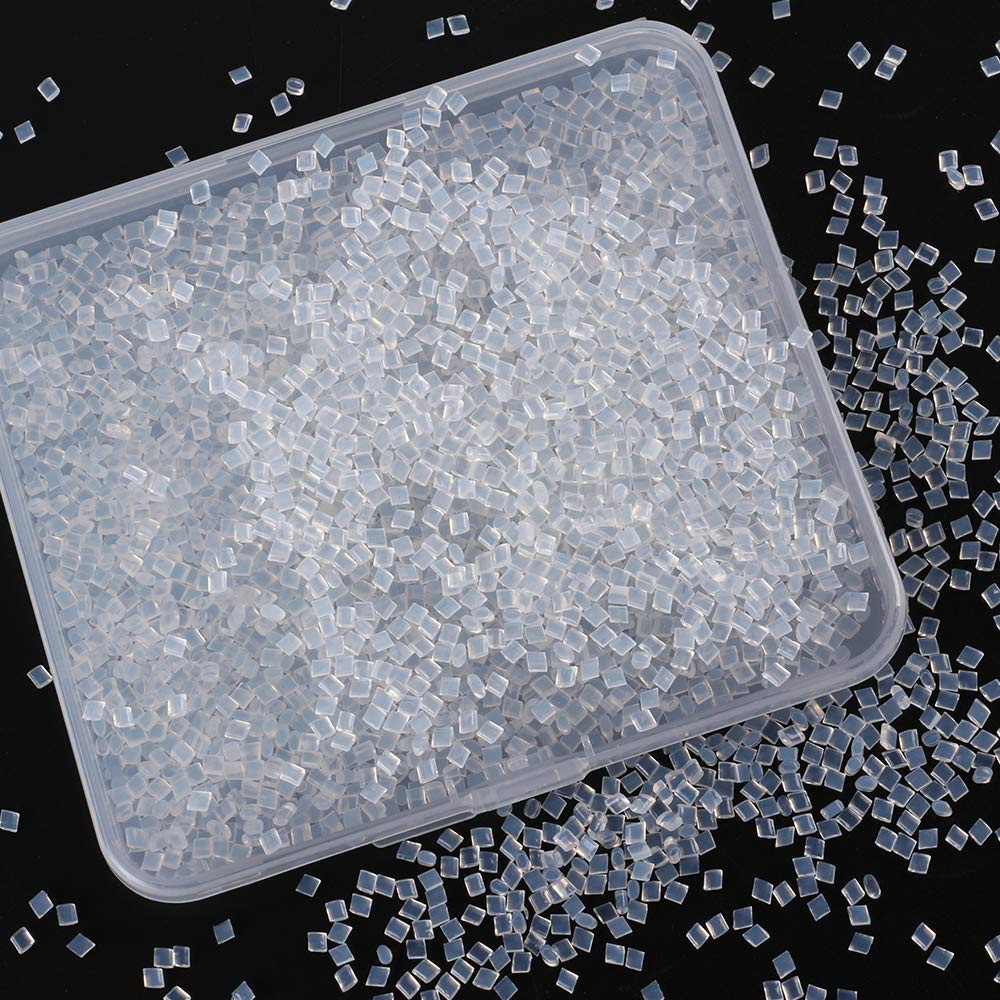 4600Pcs Italian Keratin Glue Granule Pellets Transparent Keration Glue Granule B