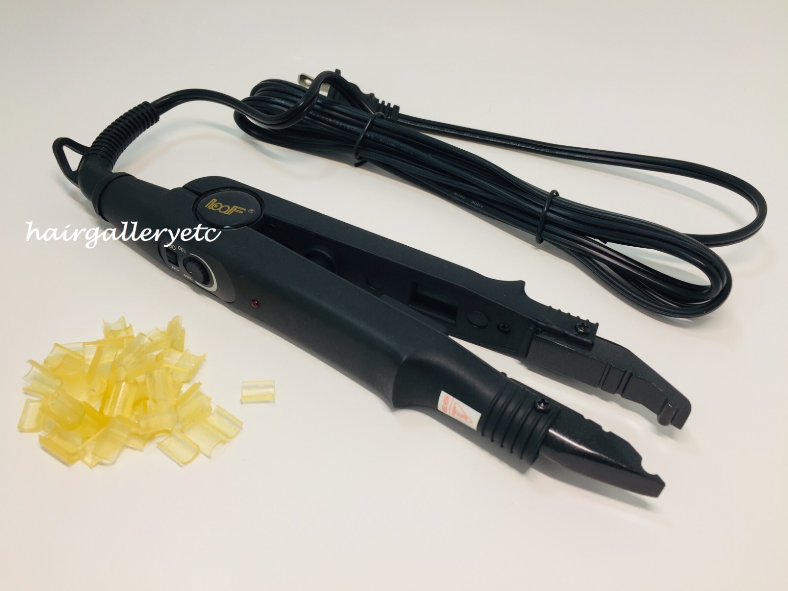 Fusion Iron Heat Connector for Fusion hair Extension Free Keratin Nail Tip Glue