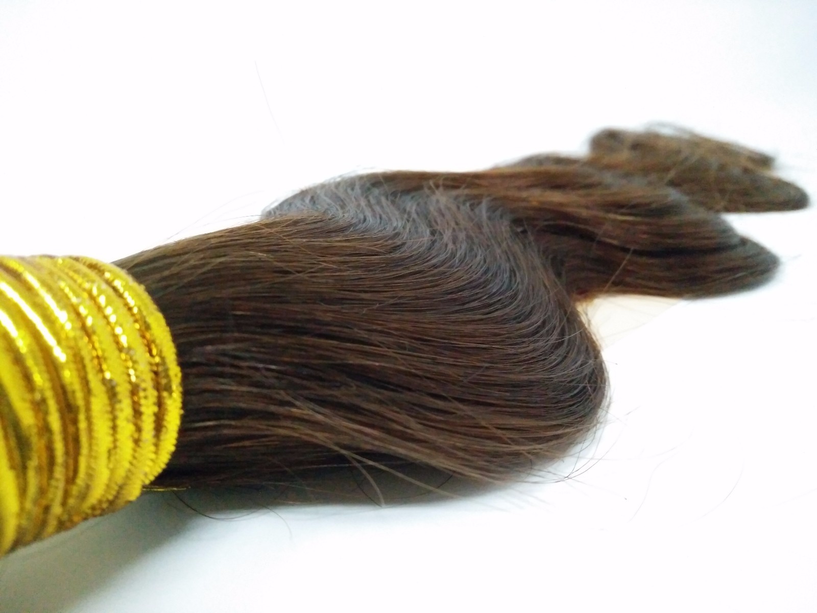 Medium Brown #4 Body Wave Wavy Sew In Hair Weave Extension 100 Human Ali Bundle