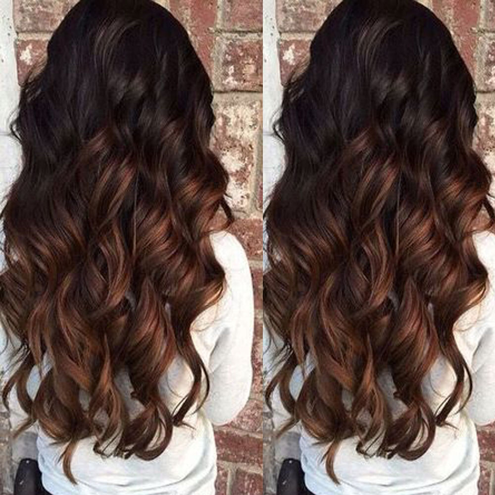 Brazilian Hair Wigs Ombre Brown 13×4 Lace Front Wigs Remy Hair Body Wave 180%