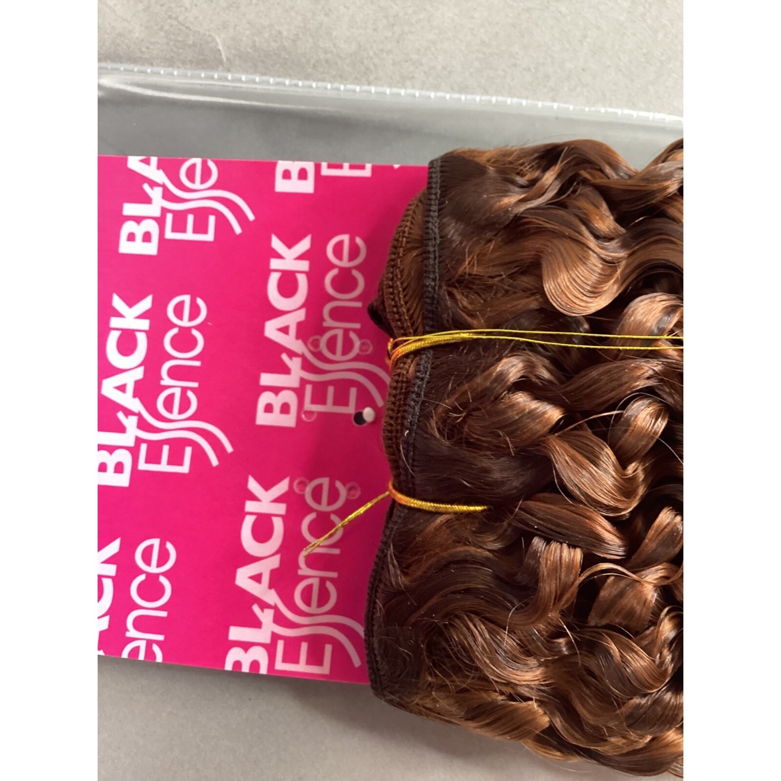 10″ Short Jerry Curl Color #F4/30 Dark Brown Highlights Blended Hair Extensions