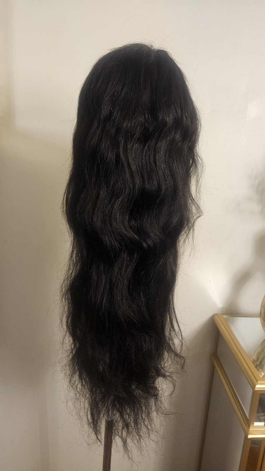 High Quality regular Top 26 to 28″ straight 100% Virgin Human Hair Lace Wig