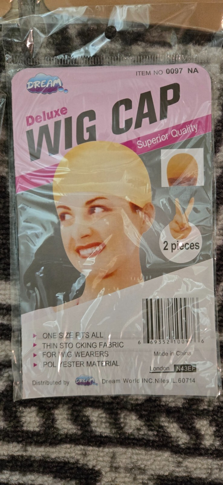 34 Pcs Nude Wig Cap Deluxe Breathable Stretch Fabric Liner Long Hair Weaving